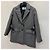 Prada Belted Cashmere Single Padding Jacket Black - view 4