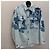 Louis Vuitton Giacca camicia in denim acquerello Multicolore - vista 3