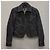 Louis Vuitton Giacca in denim con zip Nero - vista 2