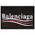 Balenciaga Kapuzenpullover mit Wave Logo Stickerei Neues Modell Schwarz - Ansicht 4