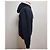 Balenciaga Kapuzenpullover mit Wave Logo Stickerei Neues Modell Schwarz - Ansicht 5