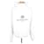 Balenciaga Fleece-Kapuzenpullover Weiß  - Ansicht 1
