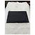 Saint Laurent Grande clutch in pelle nera Nero - vista 3