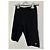 Prada Strick-Biker-Hose mit Dreieckslogo Silber - Ansicht 4