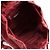 Prada Red Fabric Pocono Nylon Silver Triangle Logo Backpack - view 12