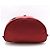 Prada Red Fabric Pocono Nylon Silver Triangle Logo Backpack - view 5