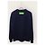 Louis Vuitton Strickpullover mit Rundhalsausschnitt und dunkelblauem Schriftzug-Logo - Ansicht 4
