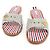 Thom Browne Mule e pantofola da donna in tweed grigio con bottoni ad ancora Marrone