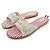 Thom Browne Mule e pantofola da donna in tweed grigio con bottoni ad ancora Marrone - vista 3