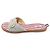 Thom Browne Mule e pantofola da donna in tweed grigio con bottoni ad ancora Marrone - vista 4