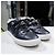 Hermès Sneakers Day in lana e pelle di vitello Palladium Noir Nero - vista 3