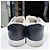 Hermès Sneakers Day in lana e pelle di vitello Palladium Noir Nero - vista 4
