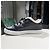 Hermès Sneakers Day in lana e pelle di vitello Palladium Noir Nero - vista 6