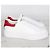 Prada Baskets en cuir blanc - vue 4