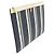 Thom Browne Navy Pebble Grain Leather Stripe Medium Document Holder Clutch Blue - view 3