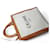 Céline Cabas Verticale in Tela Small Marrone - vista 4