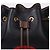 Fendi Borsa a tracolla bucket Montrezzo FF Logo Nero - vista 7