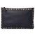 Valentino Clutch Rockstud con zip Blu