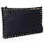 Valentino Clutch Rockstud con zip Blu - vista 2