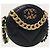 Chanel Serie di borse Tambourine con logo CC Oro e Nero - vista 3