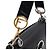 Fendi Borsa Tote e Borsa a Spalla in pelle di vitello nera con logo FF Can Eye Nero - vista 13