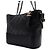 Chanel Gabrielle Hobo Schultertasche und Umhängetasche Schwarz - Ansicht 2