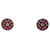 Chanel Orecchini CC Circle Multicolore  - vista 1