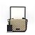 Gucci Borsa a tracolla messenger con patta in GG Canvas Multicolore