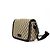 Gucci Borsa a tracolla messenger con patta in GG Canvas Multicolore - vista 3