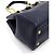 Salvatore Ferragamo Melike Chain Shoulder Bag mit goldfarbenem Logo Navy Blau - Ansicht 7