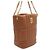 Burberry Bolsa Bucket acolchoada em couro Marrom Maple com corrente dourada - vista 3
