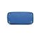 Prada Borsa Tote Blue Leather Saffiano Lux Double Zip - vista 7