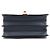 Fendi Piccola borsa a tracolla in pelle blu con catena - vista 8