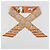 Hermès Foulard Twilí in seta Cheval de Coeur Bandana da donna Bianco - vista 7