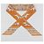Hermès Foulard Twilí in seta Cheval de Coeur Bandana da donna Bianco - vista 8