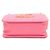 Chanel Borsa a tracolla a soffietto con logo CC Rosa - vista 7