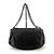 Chanel Caviar Half Moon Flap Chain Schultertasche Schwarz