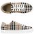 Burberry Sneaker in pelle a quadri da donna Multicolore
