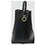 Cassandra Saint Laurent Borsa a secchiello in pelle lucida nera Nero - vista 4
