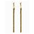 Saint Laurent CASSANDRE Quasten-Ohrringe - Ansicht 4