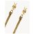 Saint Laurent CASSANDRE Quasten-Ohrringe - Ansicht 6