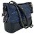 Chanel Borsa a tracolla Hobo Gabriel blu navy media - vista 2