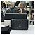 Wallet On Chain Chanel Portafoglio Caviar on Chain Black Silver Series Nero - vista 3