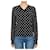 Comme Des Garcons Dot Black Patch Women's Knit AZ Blau  - Ansicht 1