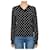 Comme Des Garcons Dot Black Patch Women's Knit AZ Blau  - Ansicht 2