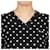 Comme Des Garcons Dot Black Patch Women's Knit AZ Blau  - Ansicht 5