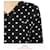 Comme Des Garcons Dot Black Patch Women's Knit AZ Blau  - Ansicht 6