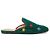 Gucci Mule Kibi in velluto Blopfer Nero