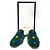 Gucci Mule Kibi in velluto Blopfer Nero - vista 8
