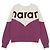 Isabel Marant Houston Fleece-Sweatshirt für Damen ECRY Pink - Ansicht 5